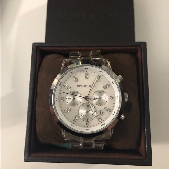 Michael Kors Accessories - Michael Kors Clear Watch